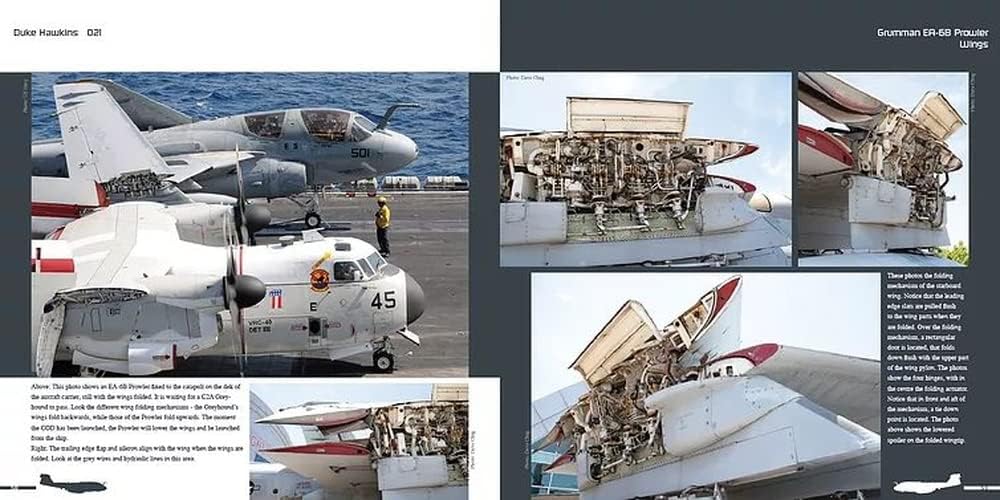 grumman ea-6b prowler: aircraft in detail (duke hawkins), side view