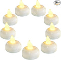 Homemory 36 Pack Flameless Floating Candles, Warm White Led Flickering Tealight Candles in Bulk, Decor for Wedding, Party, Centerpiece, Pool, Christmas