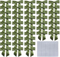 2.5" Hgzgch Sage Green Satin Ribbon Bow for Gift Wrapping, Premade Bows for Crafts, Cake, Party Favors, Handmade Bows with Double-Sided Tape, Self Adhesive Bows for Presents, Treats, Christmas - 50pcs