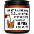 Funny Birthday Gifts for Women Men, 40th 50th 60th 70th 80th Birthday Gifts for Mom Dad Grandpa Husband Boyfriend Best Friend Sister Uncle Brother Coworker, Age Humor Novelty Candle Gift, 9 Oz