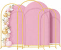 6+6.6+7.2ft arch backdrop stand, 3pcs metal background frame, main product view