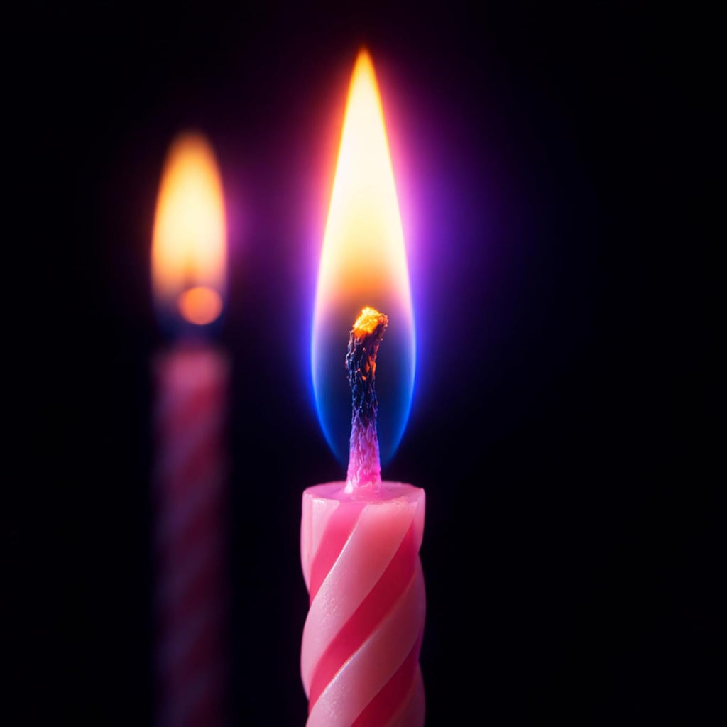 144 Count Birthday Candles Bulk – Birthday Candles for Cake, Mixed Colors Spiral Candles, Unscented Paraffin Wax Party Pack