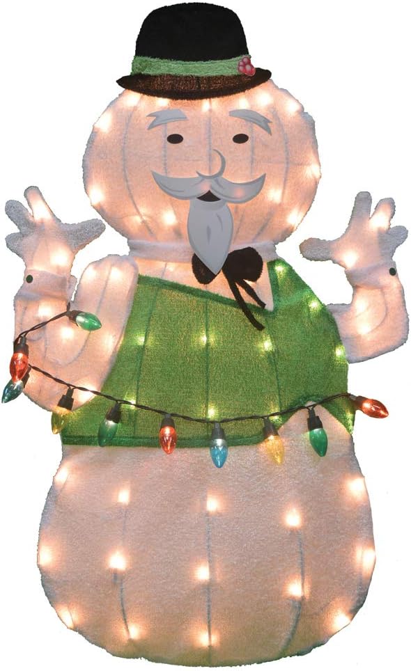 32" rudolph 2d pre-lit yard art sam the, main product view