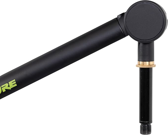 Shure by Gator Deluxe Articulating Desktop Podcasting Mic Boom Arm with Cable Management Channel; (SH-BROADCAST1)