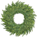 22 inch real touch cedar wreath, artificial greenery, main product view
