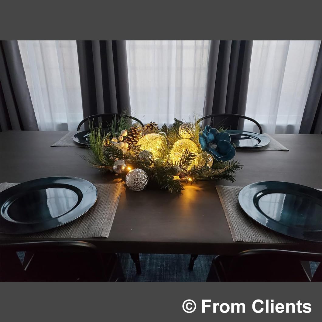 6 Inches Crackle Globe LED Lamp Battery Operated with Timer, Gold Mercury Crackled Glass Ball Light with Bottom Switch for Festival Christmas Decoration, Home Living Room Indoor