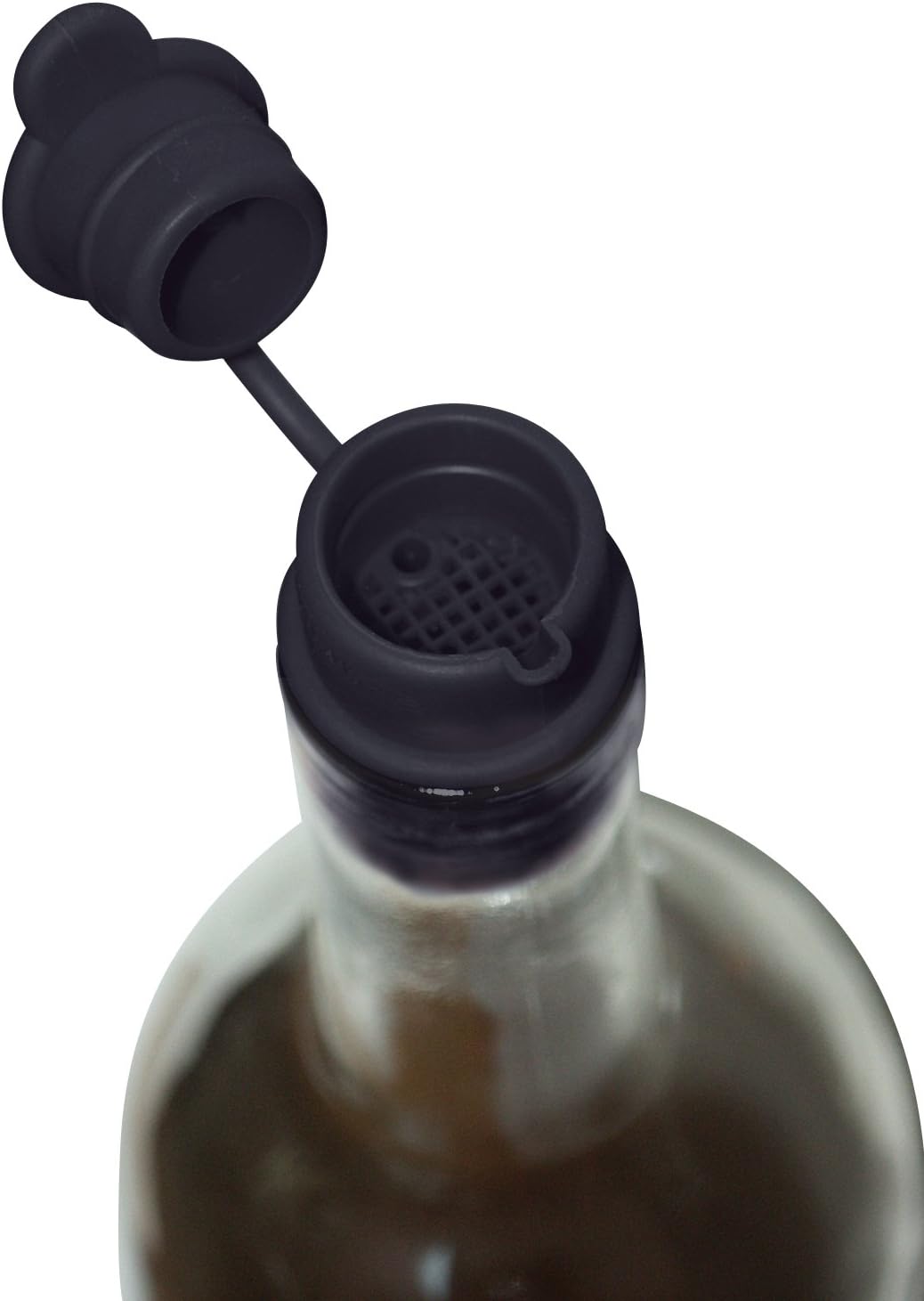 Haley's Corker Wine Bottle Stopper/Pourer/Oil Vinegar Dispenser Spout wit...