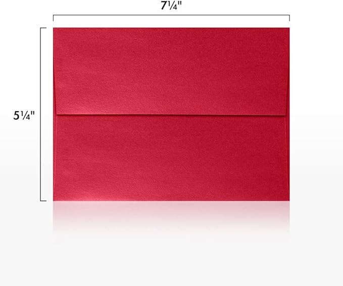 LUXPaper A7 Invitation Envelopes | Peel & Press | 5 1/4" x 7 1/4" | Jupiter Metallic | 80lb. Text | 250 Qty
