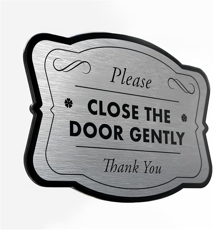 SPEEDYORDERS Custom Metal Signs, Personalized Aluminum Signs, 36x24 In, Brushed Silver, Words & Quotes, Home Decor, Business Signage
