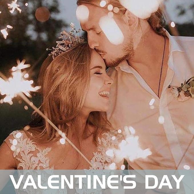 Portable 12-inch 80 Pieces Sparklers Wedding Send-Off,Suitable for Celebratory Holidays Such as Easter,Wedding Favors,Holiday Revelry and More（3-5 Days Deliveried） (12-inch 80 Pieces)