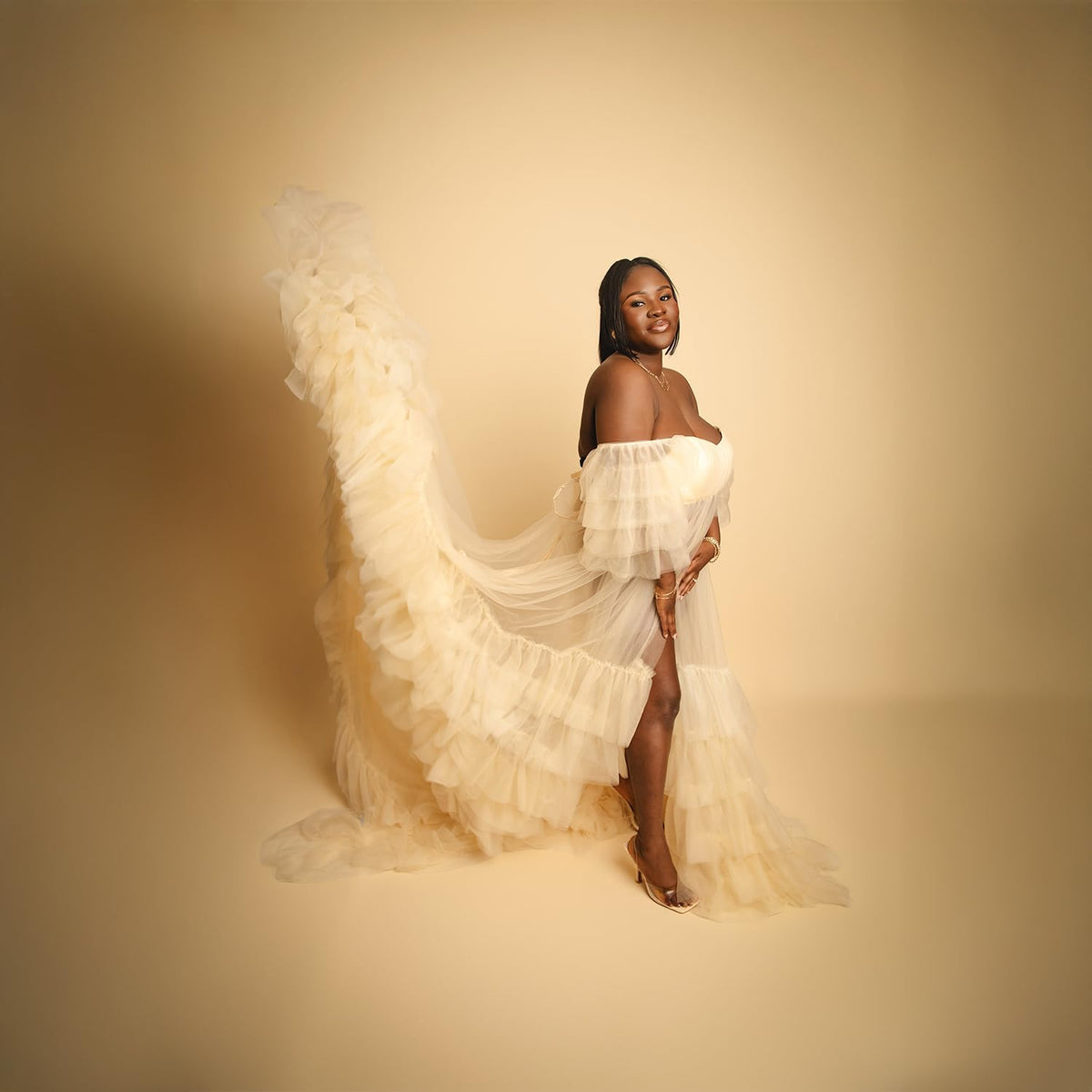 Kate Seamless Paper Backdrop for Photography Beige Cream Backdrop Paper (53&#...