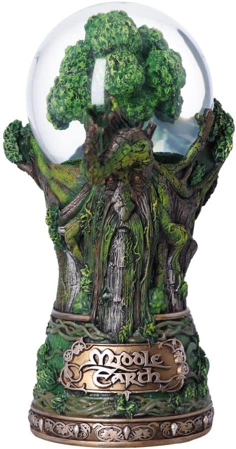 Nemesis Now Lord of The Rings Snow Globe, Middle Earth Collectible, Officially Licensed, Hand-Painted Resin, 19cm - Treebeard