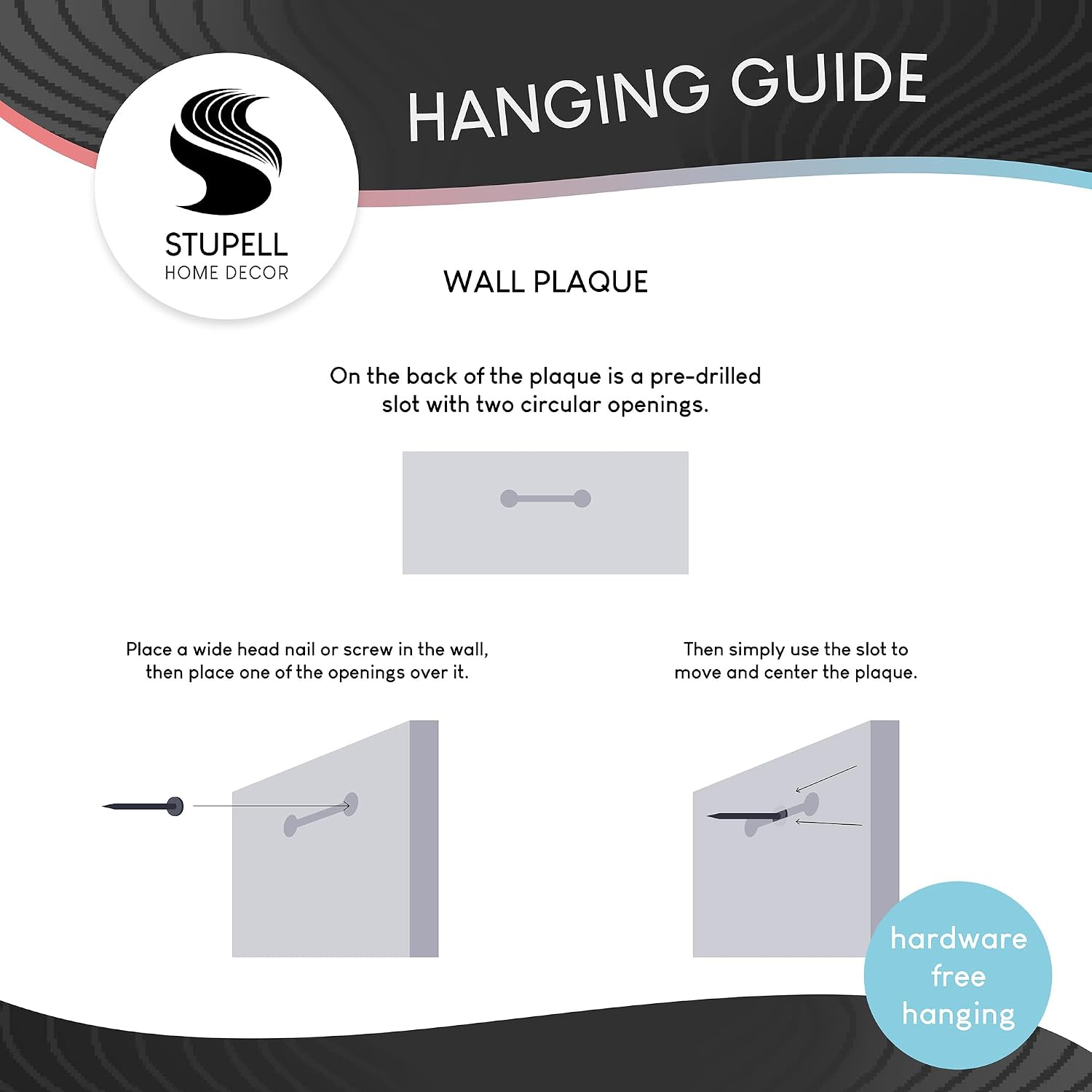Stupell Industries agp-105 Wall Plaque, 13 x 19 (Pack of 2)