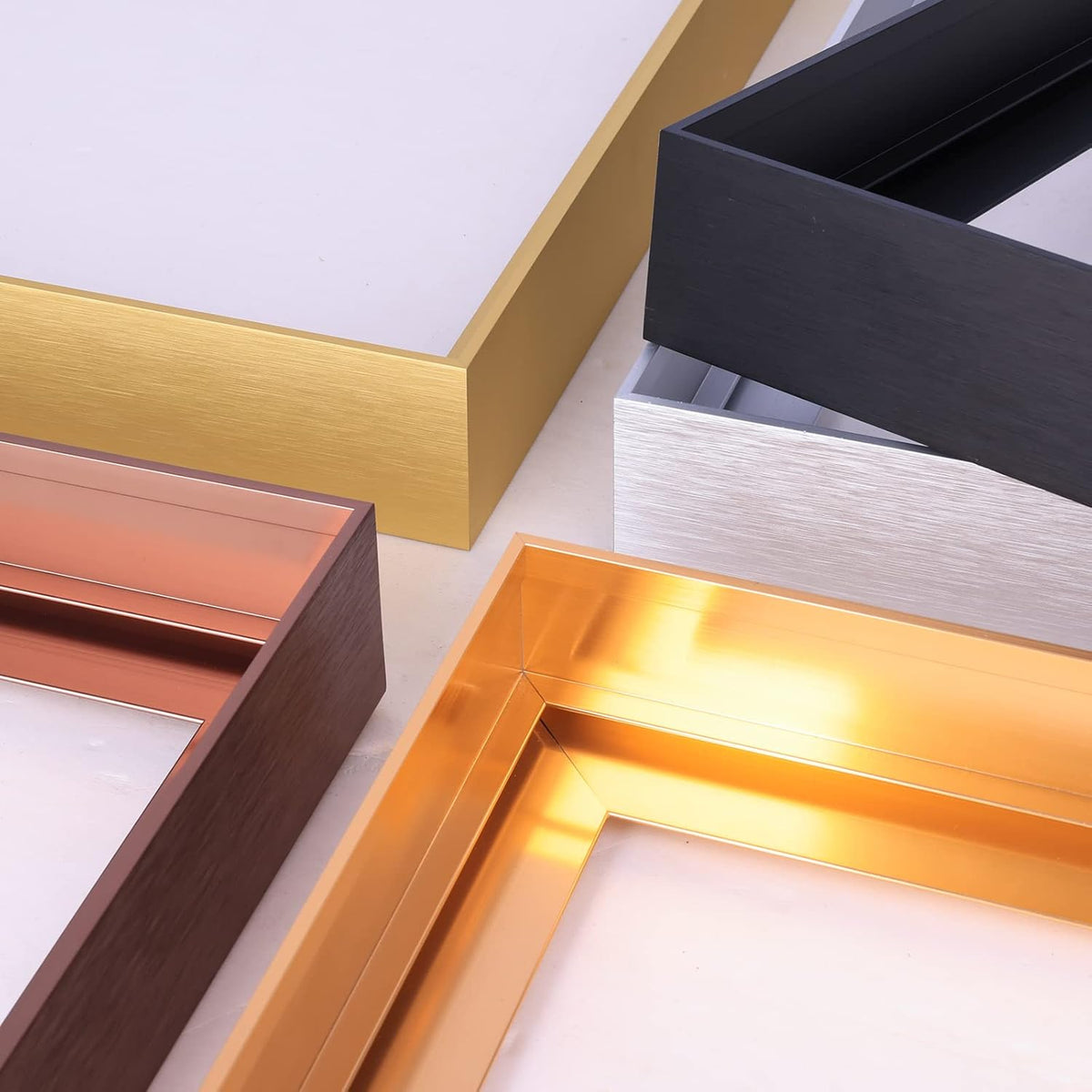 diy metal floating frame for 40x40“ canvas painting, main product view