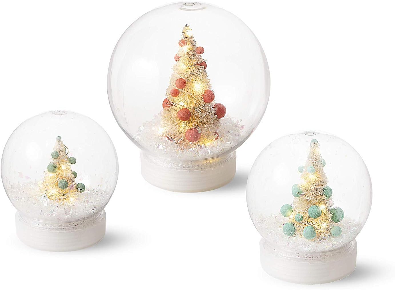 Creative Hobbies 5 Inch (130mm) DIY Snow Globe Water Globe - Clear Plastic with Screw Off Cap | Perfect for DIY Crafts and Customization