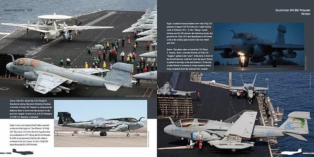 grumman ea-6b prowler: aircraft in detail (duke hawkins) showing dimensions