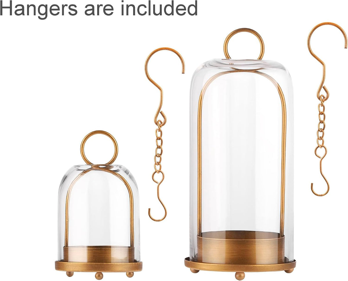 5" & 4" Wide Versatile Metal Candle Holder with Handmade Sturdy...