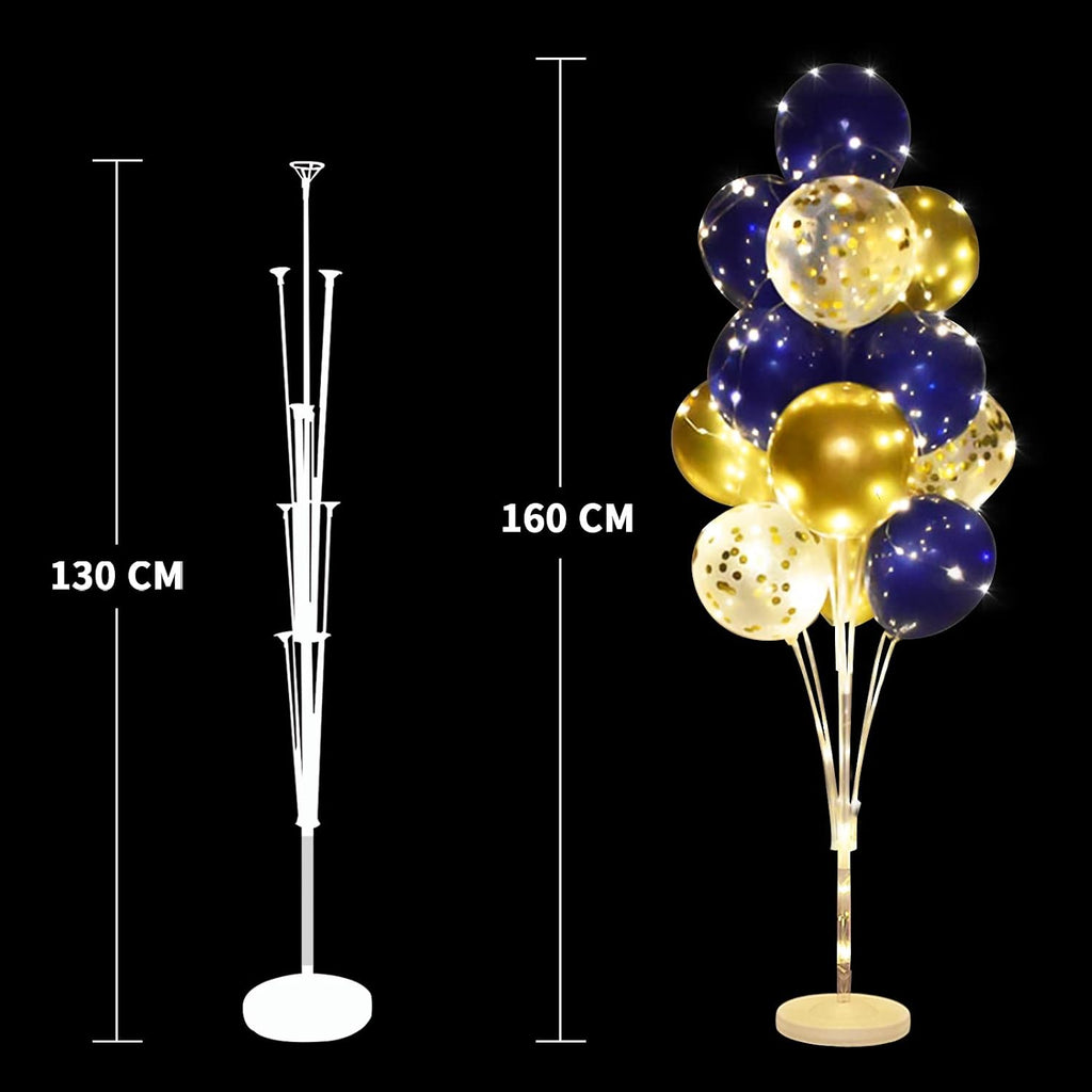 cicicooie balloon stands floor column kit 2 centerpiece showing dimensions