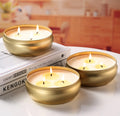 Tuyai Citronella Candles Outdoor and Indoor, 3 Pack 3-Wick Scented Candles Gift Set, Natural Soy Wax Candle