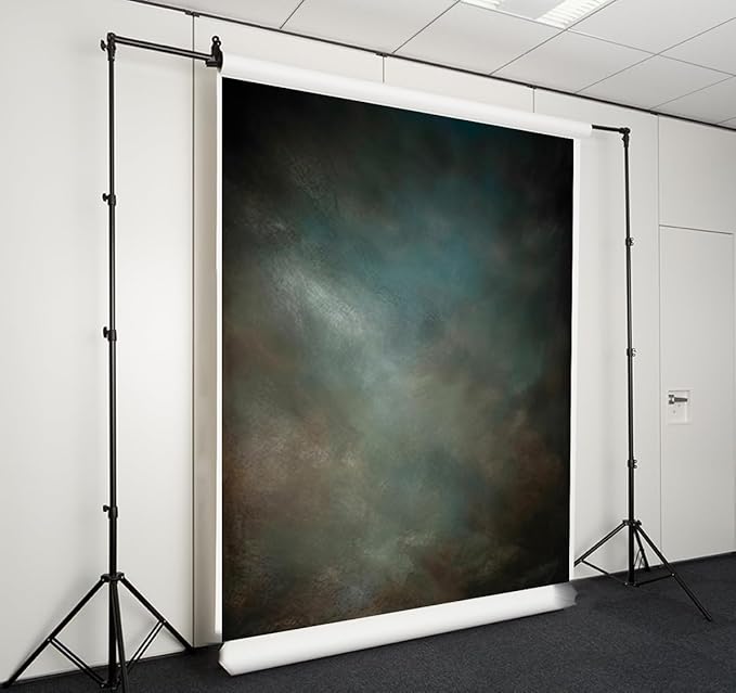 6x9ft Aqua Backdrops Portrait Backdrops for Photography Mottled Photo Background
