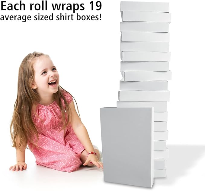 Current Sweet Treats Double-Sided Rolled Christmas Wrapping Paper - Premium Jumbo 23-Inch x 32-Foot Gift Wrap Roll, 61 Square Feet Total