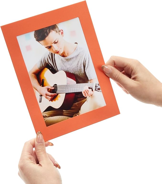 Juvale Picture Frame Craft Kit - 5x7 in, 30-Piece Multi-Color Set - Paper & Cardboard DIY Picture Frames with Easel Backs - Paintable Classroom & Wedding Photo Display
