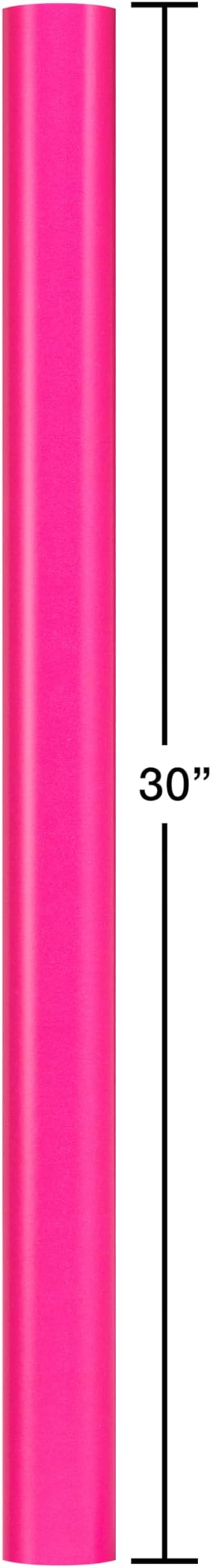 American Greetings Reversible Wrapping Paper Jumbo Roll for All Occasions, Pink and Chevron (1 Jumbo Roll, 175 sq. ft.)