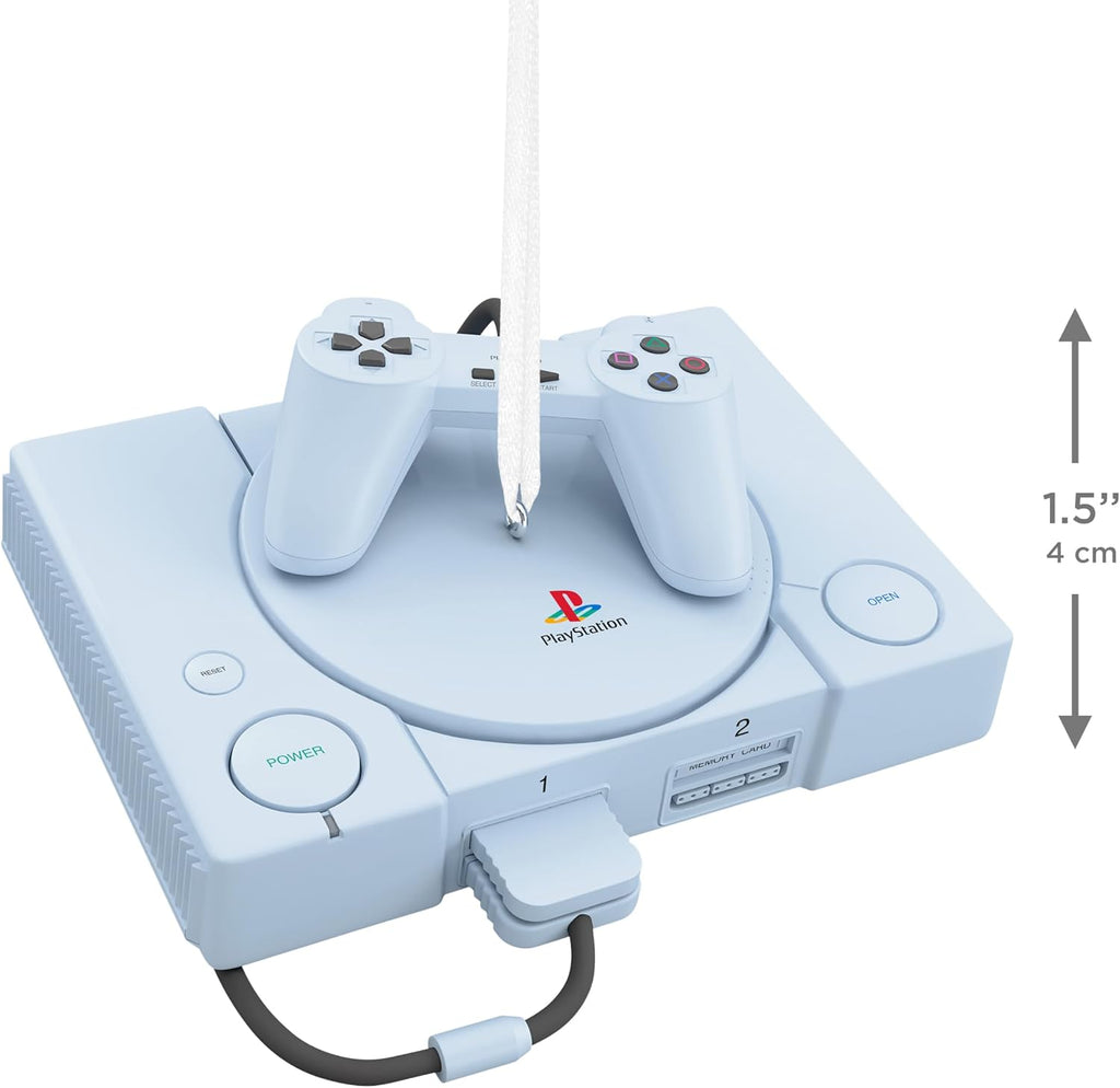 Hallmark Keepsake Christmas Ornament 2026, PlayStation Console with Light and Sound, Gifts for Gamers