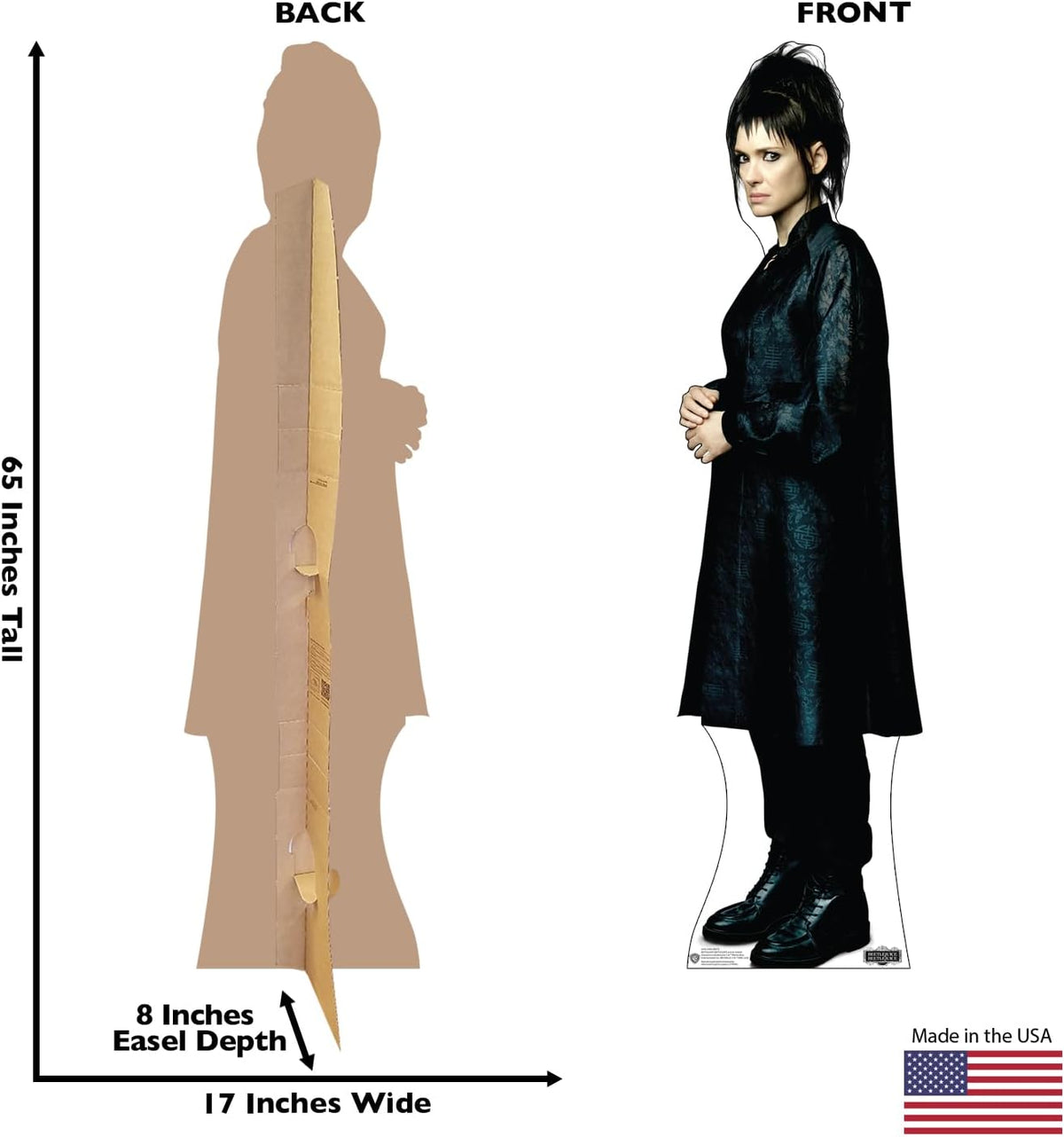 Cardboard People Lydia Deetz Cardboard Cutout - Beetlejuice Beetlejuice