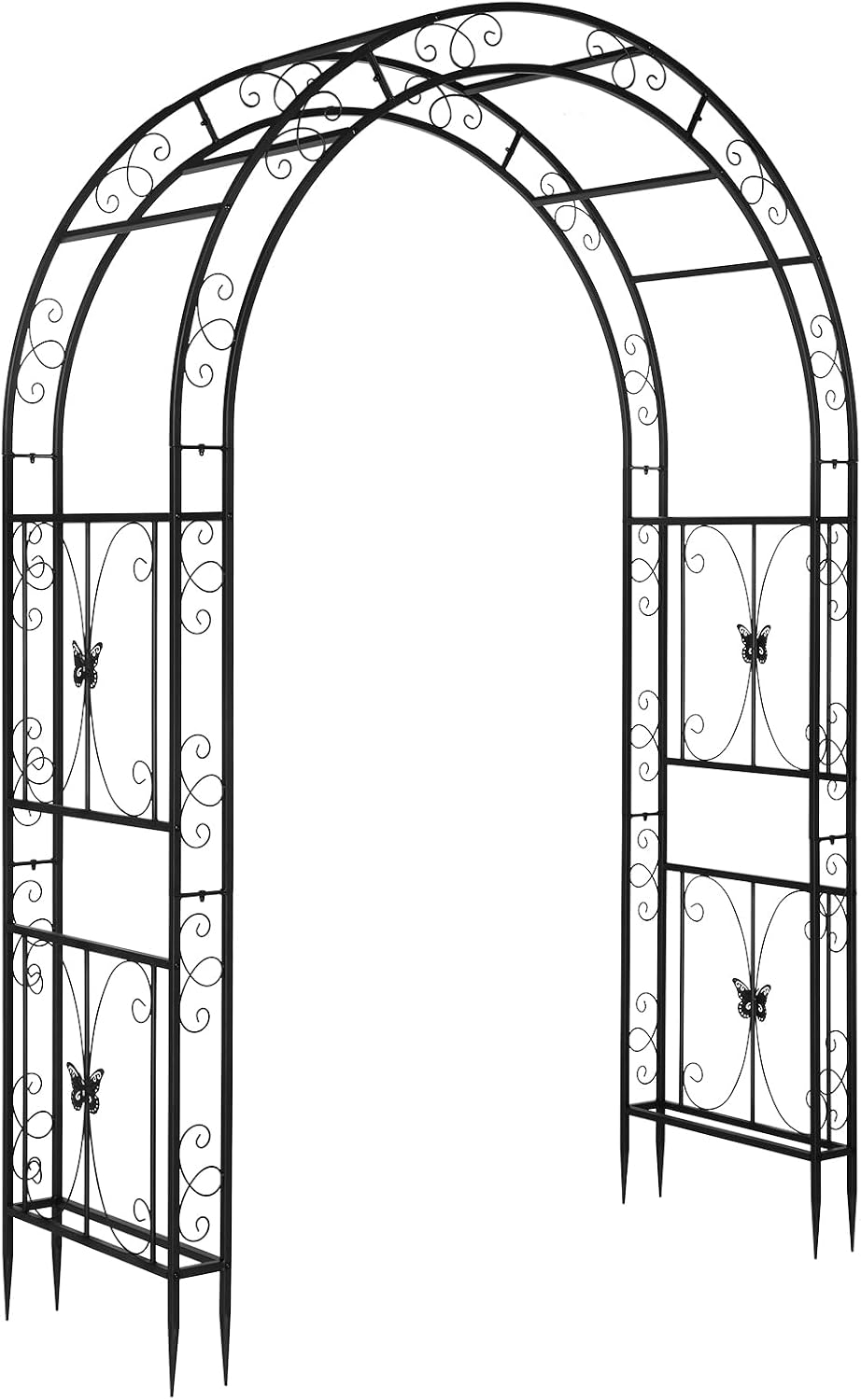vingli garden arbor, arch archway for wedding ceremony, main product view