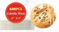 4x4 Inches 600 Pcs Self Sealing Cellophane Bags Clear Cookie Bags Resealable Cellophane Bag for Packaging Gifts,Cookies,Favors,Products,Candy for Packaging 600 Pieces 4"x4"
