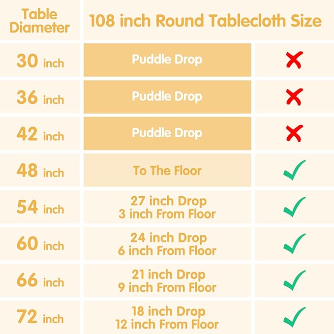 BRILLMAX 6 Pack Navy Blue Round Tablecloths 108 Inch - Circle Bulk Linen Polyester Fabric Washable Table Cloth Cover for Wedding Reception Banquet Birthday Party Buffet Restaurant