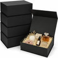 black magnetic gift box, gift box with lids, main product view
