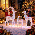 3d large christmas deer outdoor decorations with timer&remote, main product view