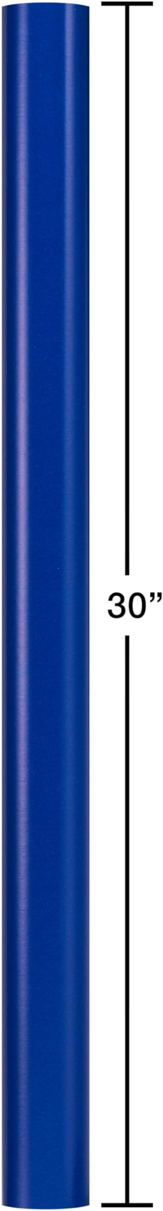 American Greetings Reversible Wrapping Paper Jumbo Roll for All Occasions, Navy and Stripes (1 Roll, 175 sq. ft.)