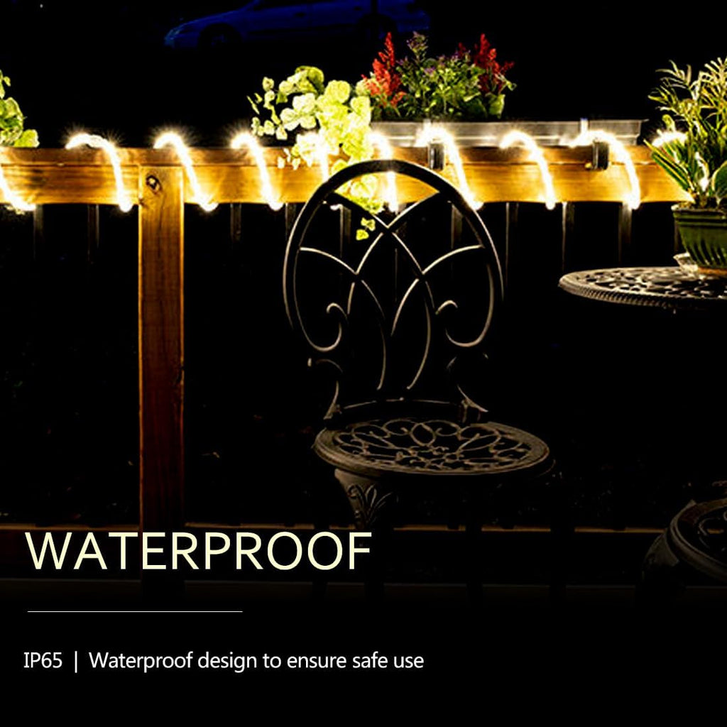 10FT Rope Lights Indoor,Connectable and Flexible LED Tube Lights,LED Rope Lights Outdoor for Garden,Patio,Porch,Backyard,Christmas Decoration(Warm White,2800K-3000K)