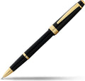Cross Bailey Light Refillable Rollerball Pen Presented in a Everyday Gift Box - Medium Point, Black Ink, Polished Black