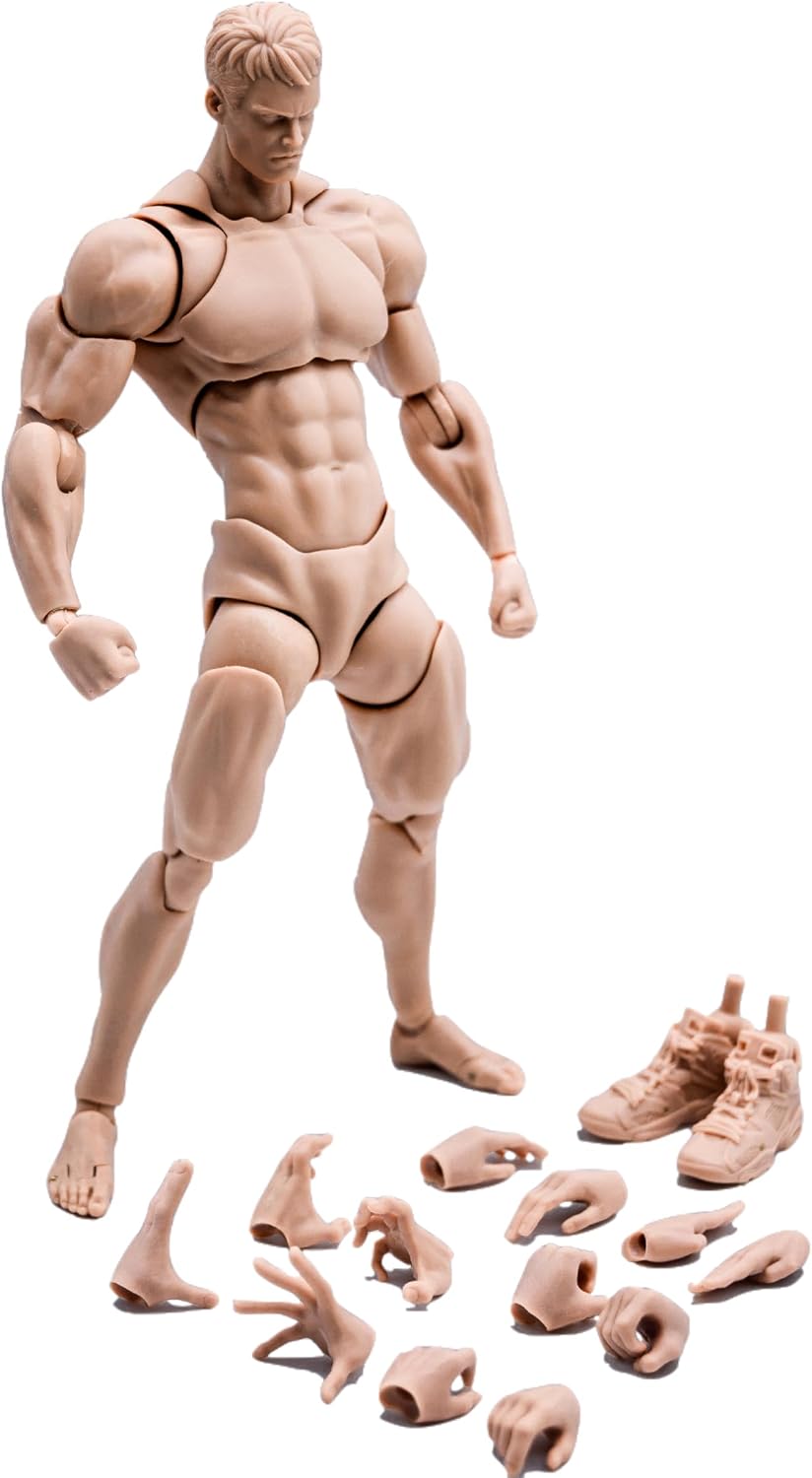 fremego 1/12 scale male action figure,6inch super flexible, main product view