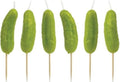 Genuine Fred Pickle Party Candles Set of 6 Quirky Pickle-Shaped Party Birthday Candles 2" Tall Fun and Unique Party Decor Gift-Ready Package