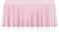 Lann's Linens - 10 Premium 90" x 156" Tablecloths for Wedding/Banquet/Restaurant - Rectangular Polyester Fabric Table Cloths - Pink