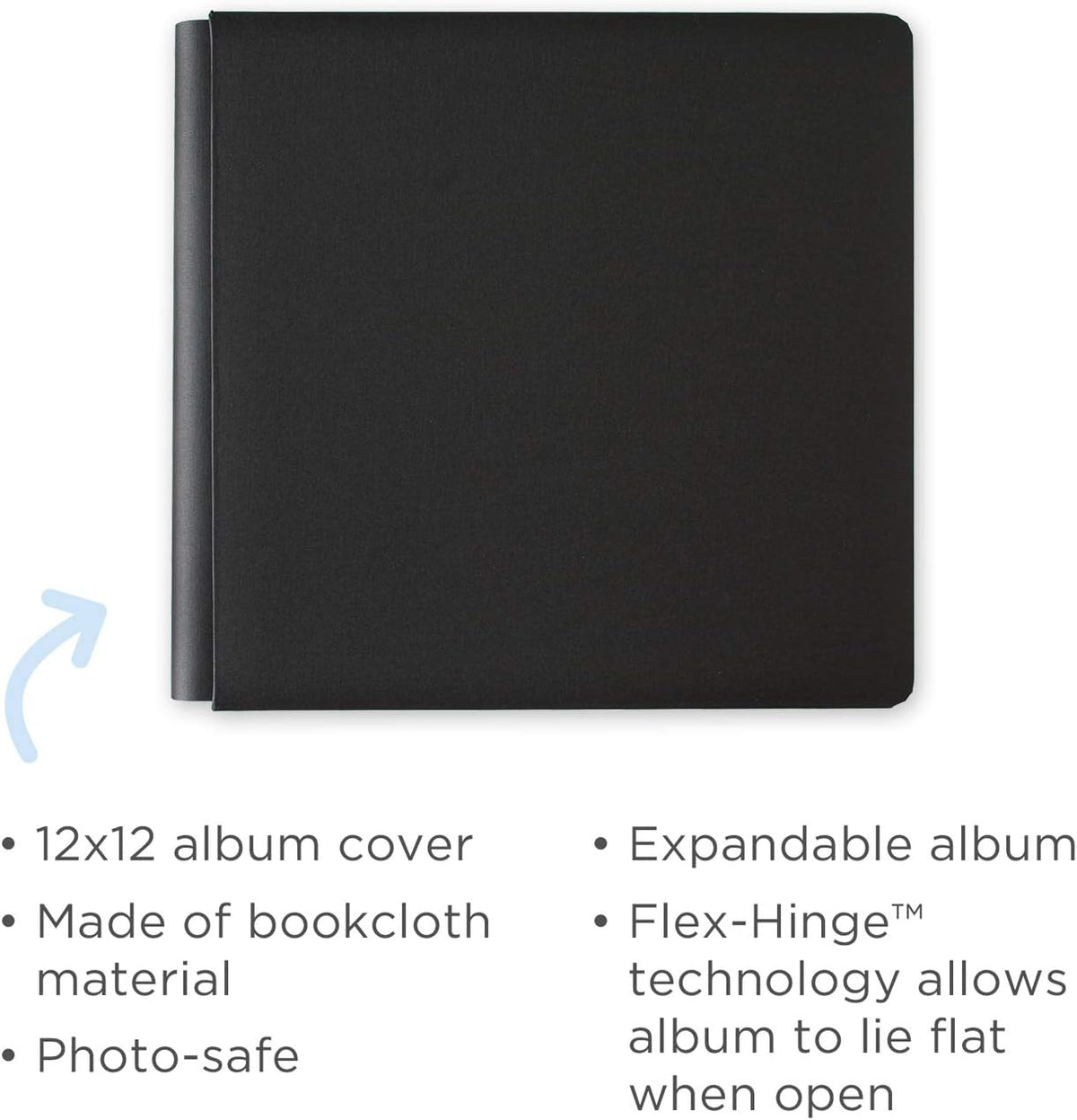 Creative Memories 12x12 Album Coverset (Ebony)