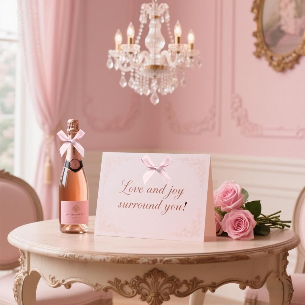 60pcs 1.7" Mini Pink Ribbon Bows Decor – Small DIY Satin Bows for Crafts, Little Bows for Gift Wrapping, Tiny Bow Stickers for Scrapbook Treats Balloon Cake Hairstyle Candle Decorations
