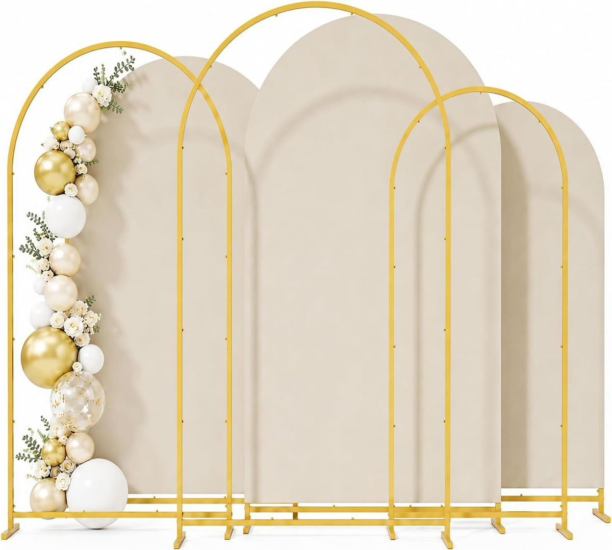 arch backdrop stand (4ft/5ft/6ft), metal arch frame stand, main product view