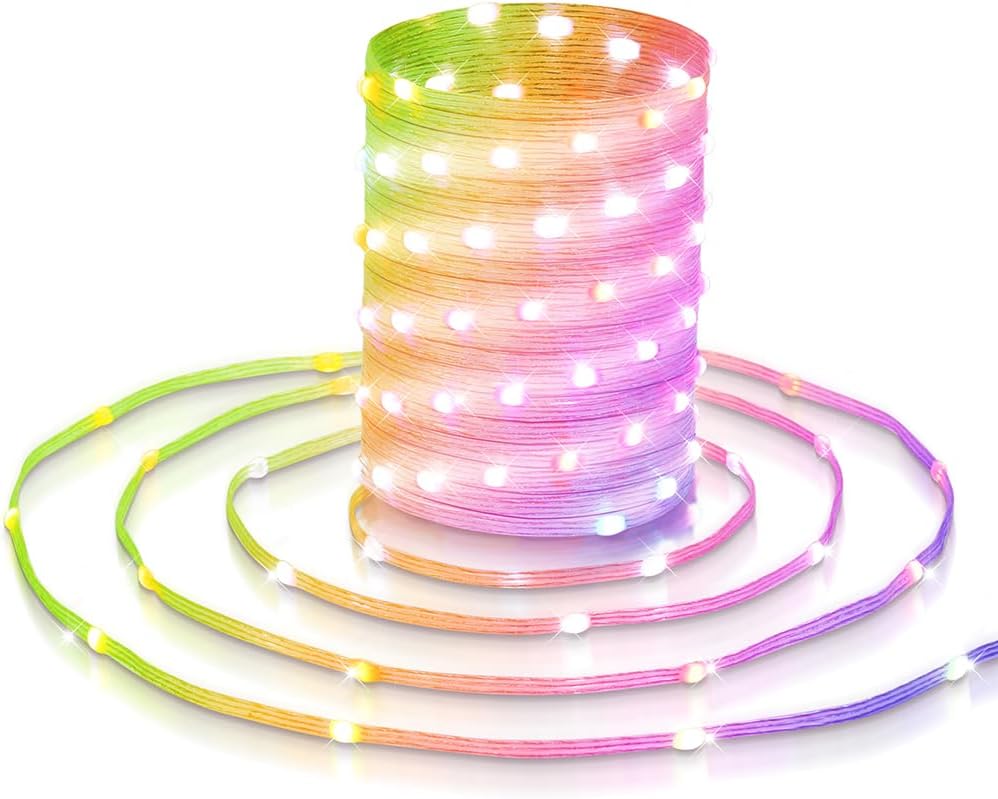100ft color changing christmas string lights, 300 led, main product view