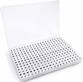 silicone letter beads 12mm white square soft letter, main product view