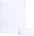 Printable Place Cards 2" x 3.5" 160 Pcs | Goefun White Tent Card 65lb Blank Name Cards for Table Setting, Wedding, Dinner Party & Metting