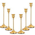 Candlestick Holders Gold Taper Candle Holders 3 pcs Candle Sticks Holders for Home Decor Table Centerpiece Wedding Housewarming Festival