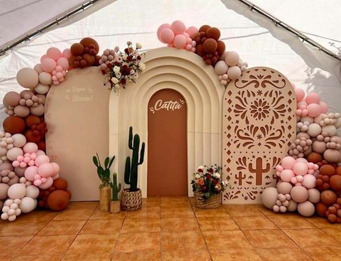 Mexico Theme Arch Stand Covers Fiesta Wedding Party Elastic Fabric Background Birthday Baptismx Baby Shower Decor Props (67x150cm(2.2x5ft),G-3741)