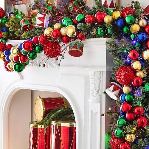 raz imports red green and gold ball christmas, package contents