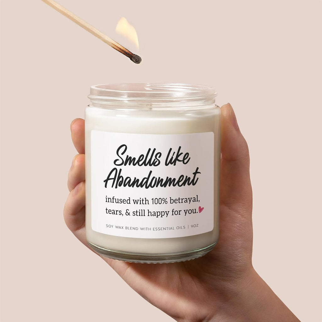 LUMELOOM Retirement Gifts, Farewell Gifts for Coworkers - 9oz Lavender Scented Soy Wax Candle - Coworker Leaving, Goodbye, Going Away, Moving Away, Retired Decoration for Women, Friend, Men